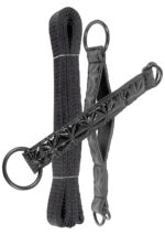 Wiązania-SINFUL BED RESTRAINT STRAPS BLACK - obrazek 2