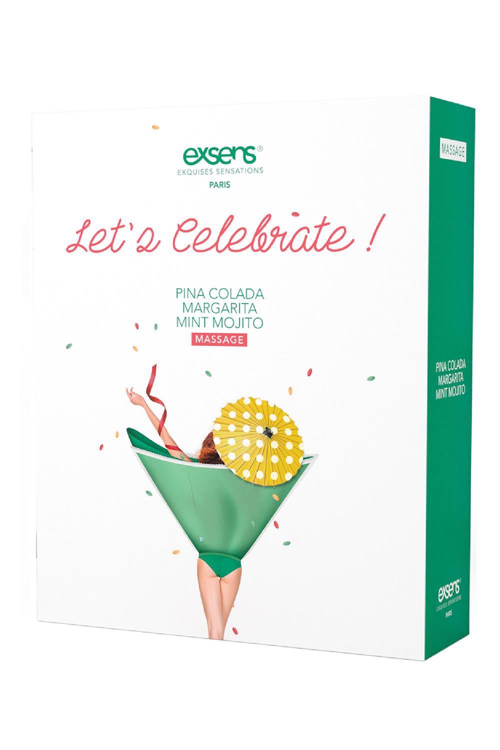 35-252335.jpg EXSENS GIFT SET LET'S CELEBRATE! 3 x 30ML - obrazek 1