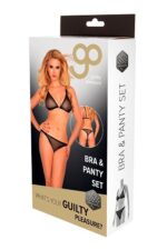 Bielizna-GP DATEX PRINTED BRA & PANTY SET, S - obrazek 2