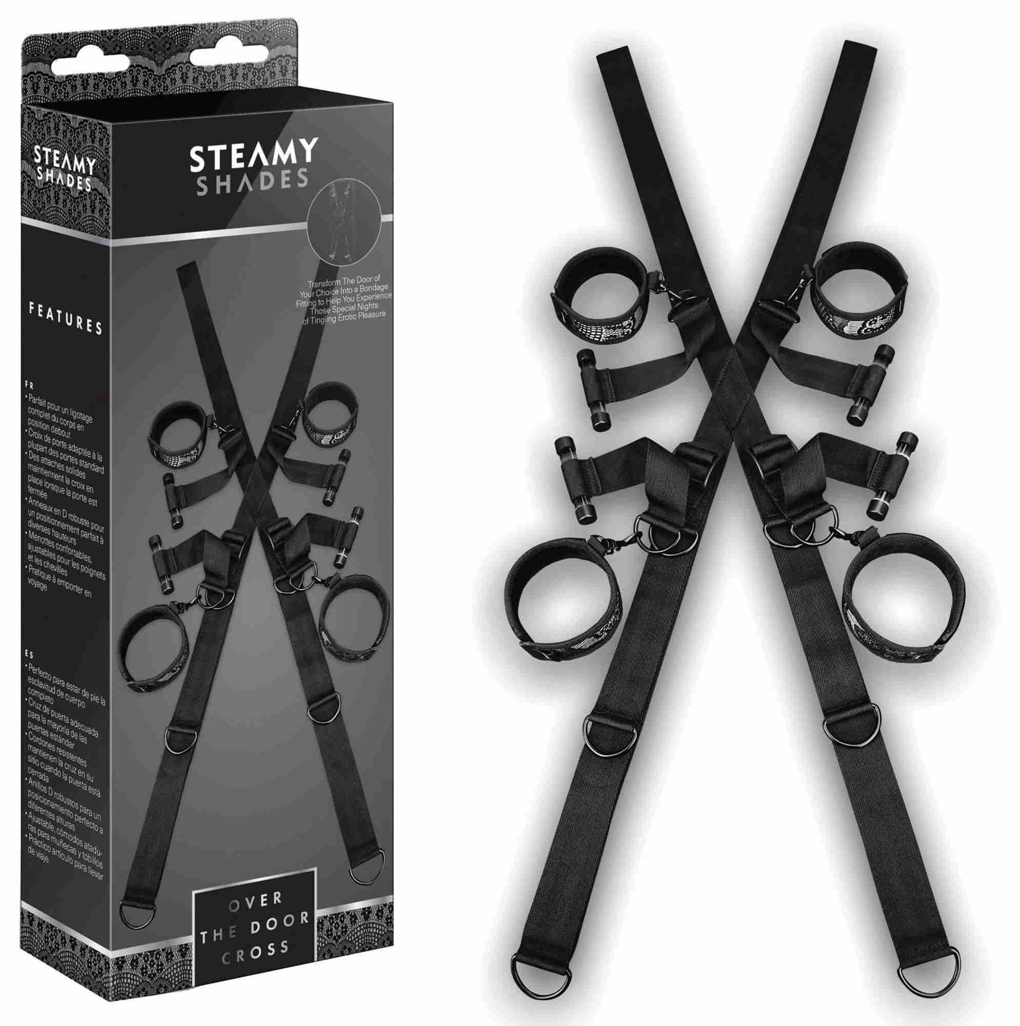 38-257937.jpg STEAMY SHADES Over the Door Cross - obrazek 1