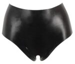Crotchless latex panties S - obrazek 8
