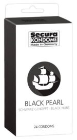 Prezerwatywy sex secura blue pearl wypustki 24szt