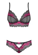 Tulia komplet erotyczny majtki stanik koronka M/L - obrazek 5