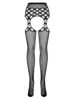 Garter stockings pończochy obsessive s816 xl/xxl - obrazek 3