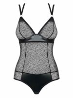 Erotyczne przejrzyste body siateczka obsessive s/m - obrazek 5