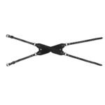 Maska na oczy ze skóry naturalnej. Gadżet erotyczny dla dorosłych. - obrazek 9