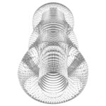 Sztuczna pochwa do masturbacji. Unikalny design, całkowicie przezroczysta. - obrazek 3