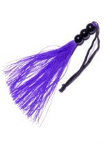 Bicz pejcz do chłosty silikonowy bdsm bondage 26cm - obrazek 5