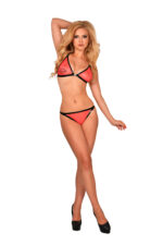 Bielizna-GP PRINTED BRA & PANTY SET, L - obrazek 2