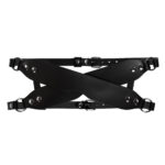 Maska na oczy ze skóry naturalnej. Gadżet erotyczny dla dorosłych. - obrazek 6