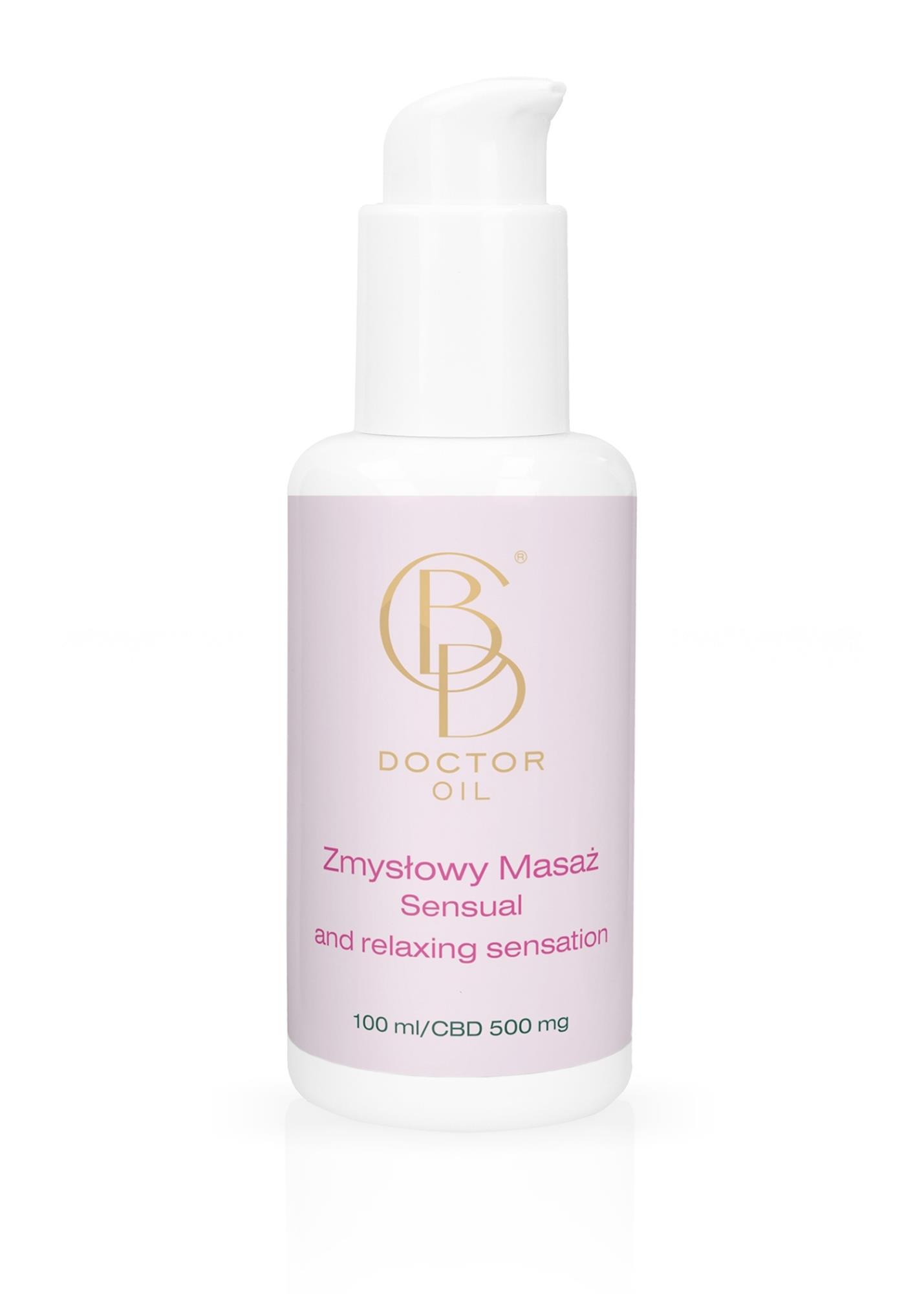 81-8691.jpg CBD DOCTOR OIL - relaxing sensory-stimulating lubricant with CBD extract 500 mg - obrazek 1