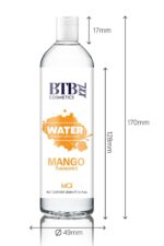 BTB WATER BASED FLAVORED MANGO LUBRICANT 250ML - obrazek 3