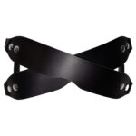 Maska na oczy ze skóry naturalnej. Gadżet erotyczny dla dorosłych. - obrazek 7