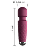 Wibrator typu wand. Mocne pobudzenie.