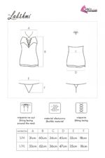 Bielizna erotyczna komplet Corsetti Lakshmi L/XL - obrazek 13