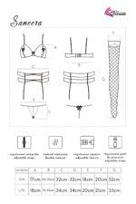 Komplet Bielizna koronkowa Corsetti Sameera S/M - obrazek 9