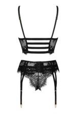 Erotyczny komplet Corsetti Pereas Licorin L/XL - obrazek 5