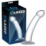 CURVED dildo na przyssawce 18 cm - obrazek 3
