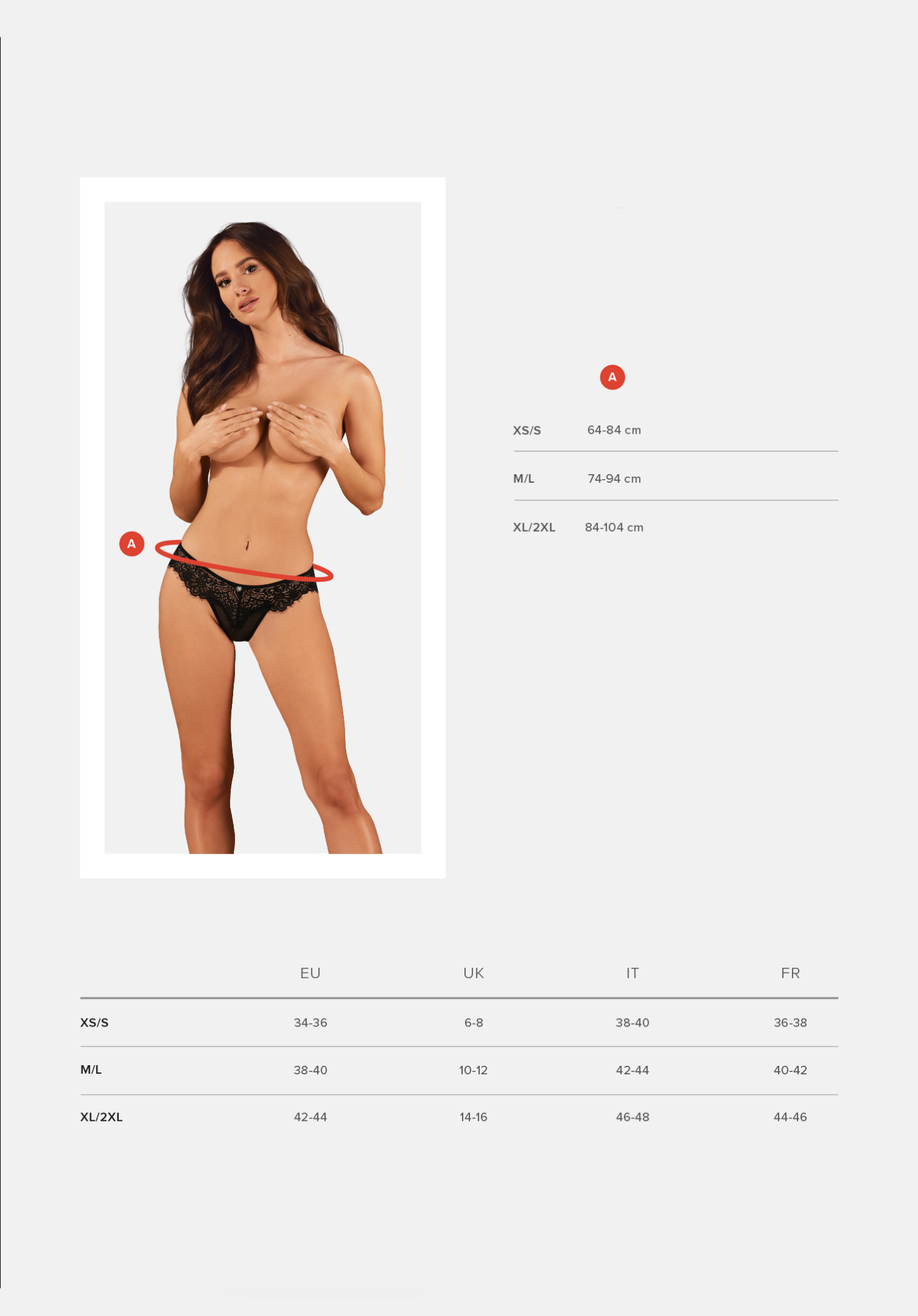 maderris-panties5.png Czarne koronkowe figi od Obsessive. Seksowne i uwodzicielskie figi Maderris XS/S. - obrazek 1