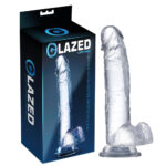 WITH BALLS dildo z jądrami na przyssawce 15,5 cm - obrazek 5