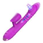 Silikonowy wibrator dla kobiet. Mocna stymulacja pochwy i łechtaczki. - obrazek 3